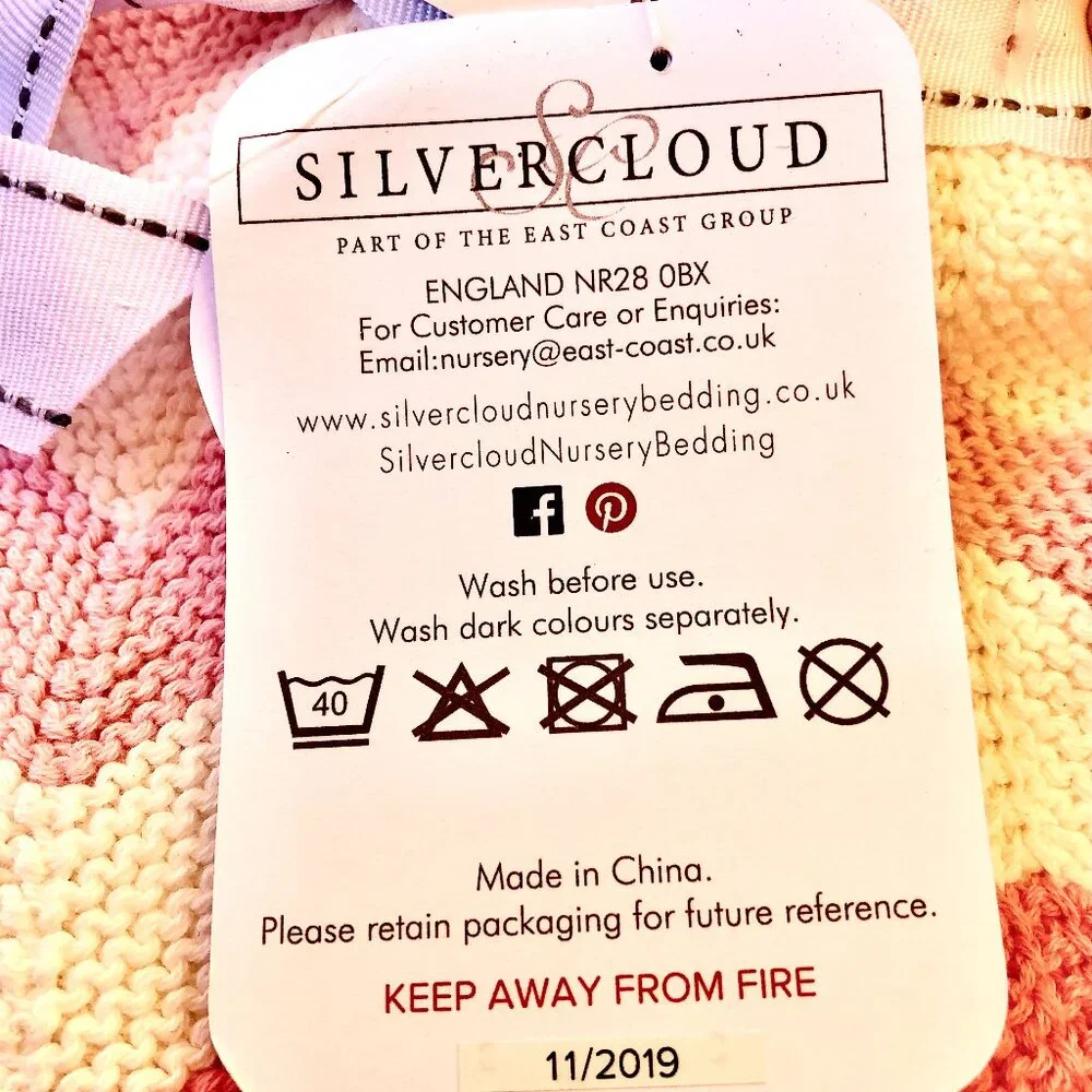 SilverCloud pink white